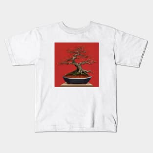 Bonsai Japanese Tree Gardener Vintage Kids T-Shirt